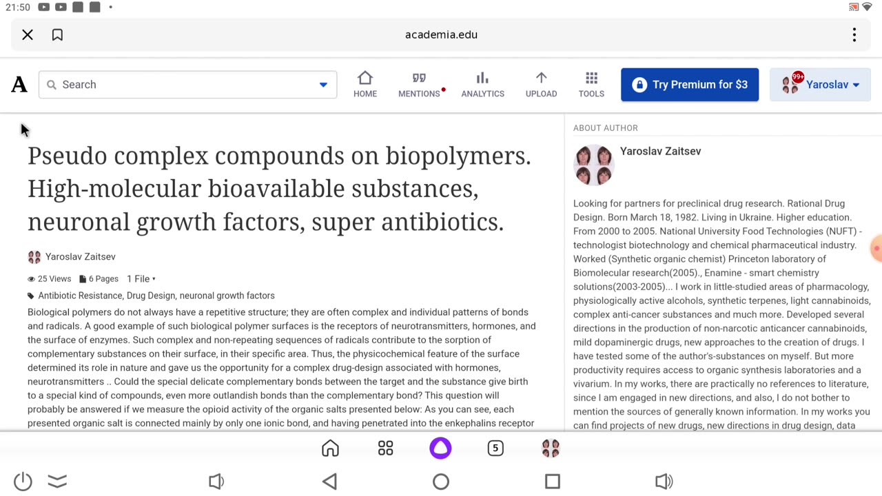 High-molecular bioavailable substances, neuronal growth factors, superantibiotics