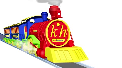 Train animation of company logo Ken Howard