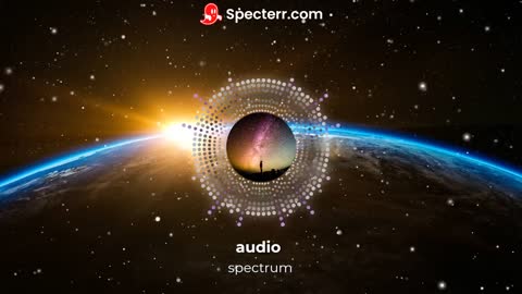 video audio spectrum of music