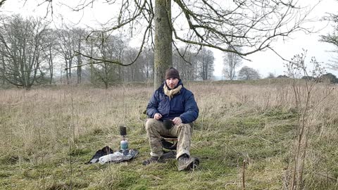 Coffee time at an ironage fort.