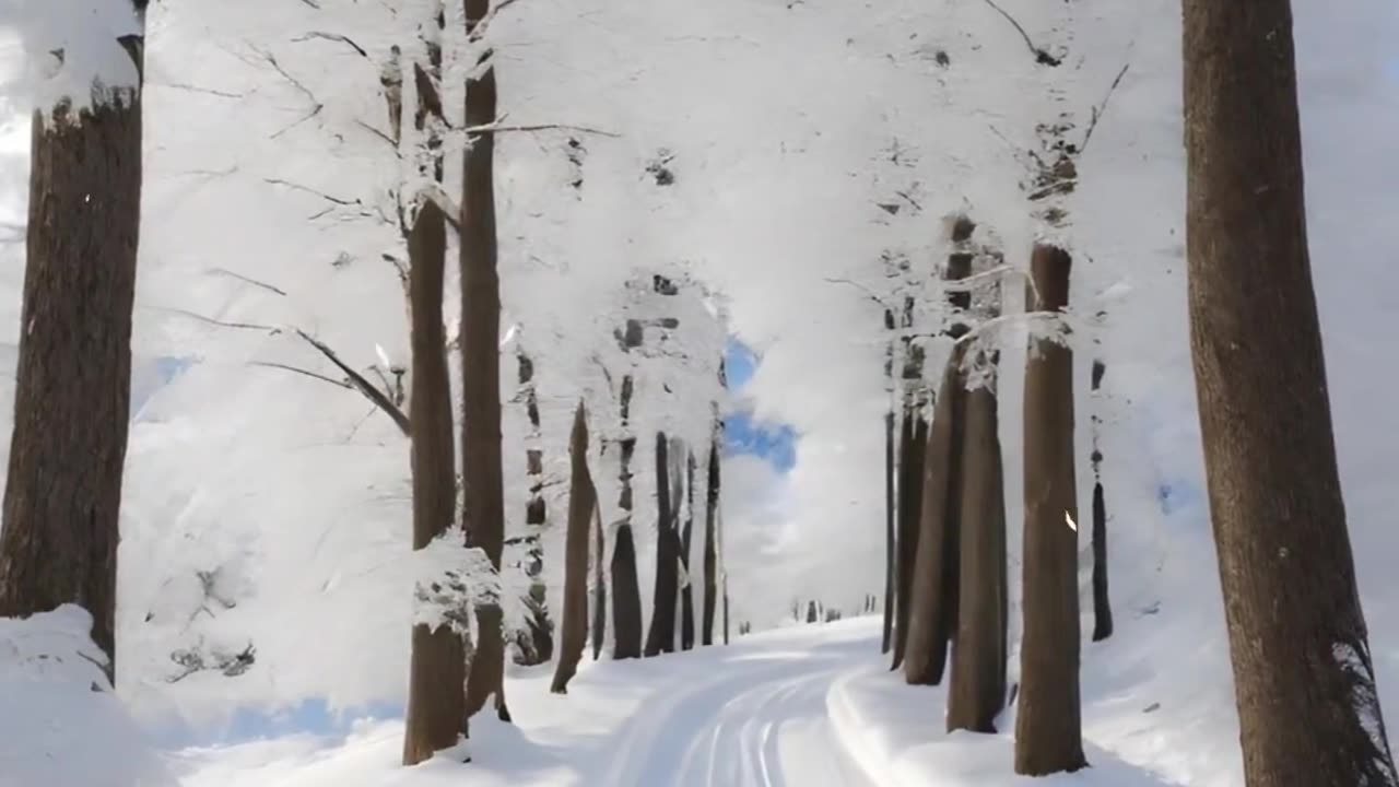 Beautiful winter view