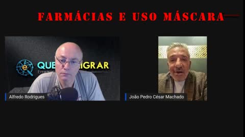 Dr. João César Machado - Uso Máscara nas Fármacias
