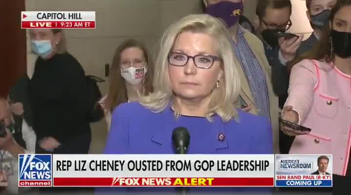 Lib Cheney Bitterly Runs To The Media To Whine About The GOP