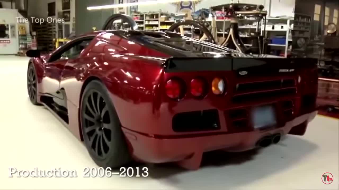 Top ten super cars of all time