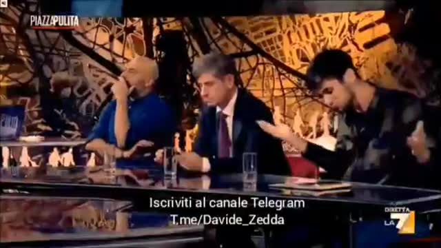 Formigli: "Il passo successivo è che venga un militare e ti faccia un buco nel braccio!"