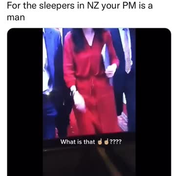 New Zealand PM is a man?