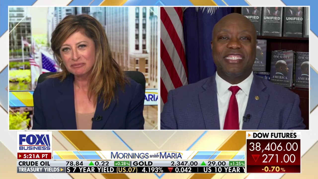 Tim Scott responds to his alleged slipping VP chances