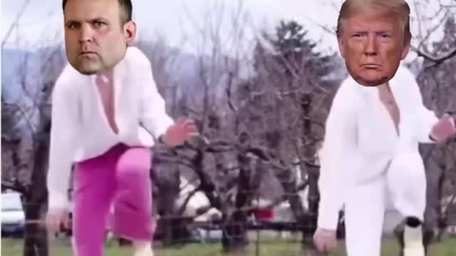 Dancing to "Hold On I'm Coming"