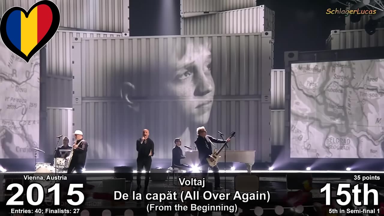 Romania la Eurovision 1993 - 2023