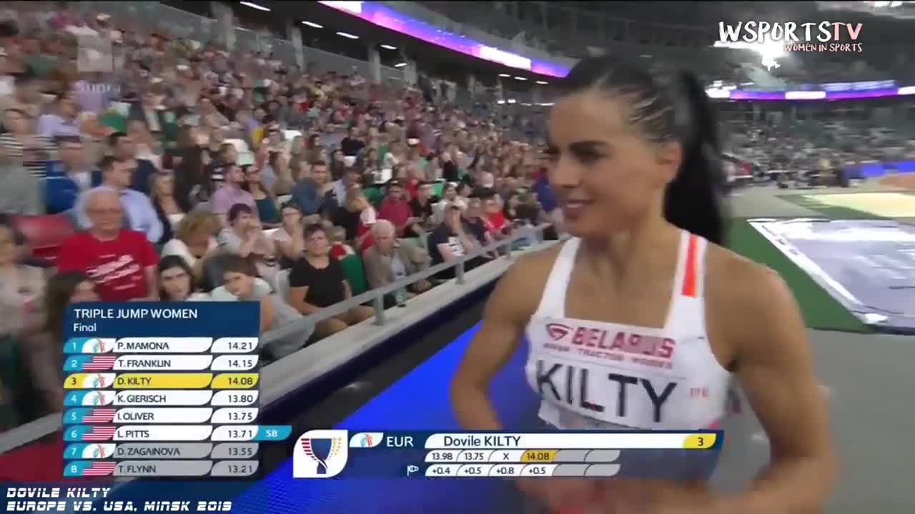 Dovile Kilty - Triple Jump | Incredible Body