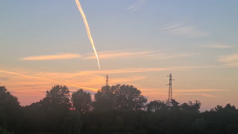 NWO, GEOINGEGNERIA: Italia pianura padana 13/07/2022, Scie Chimiche USA Air Force