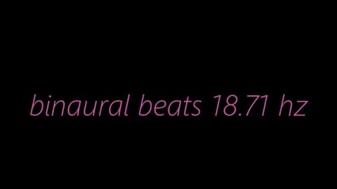 binaural beats 18 71 hz