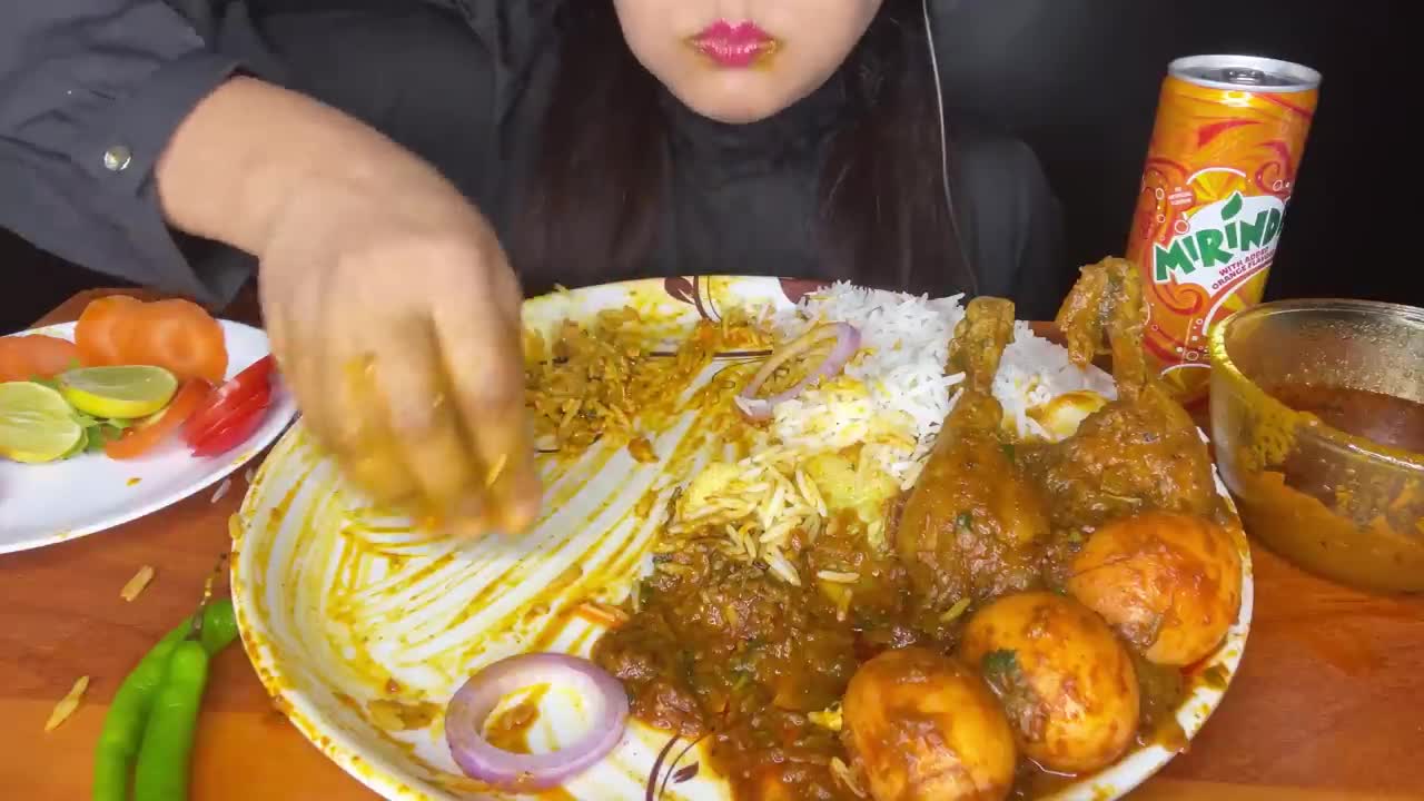 CHICKEN LEG PIECE🍗ASMR EATING SPICY CHICKEN CURRY,EGG CURRY,WHITE RICE l FOOD VIDEOS l ASMR MUKBANG