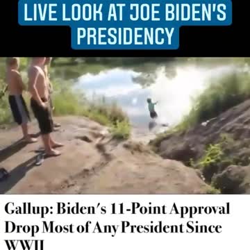 Live look on how joe Biden presidency is going