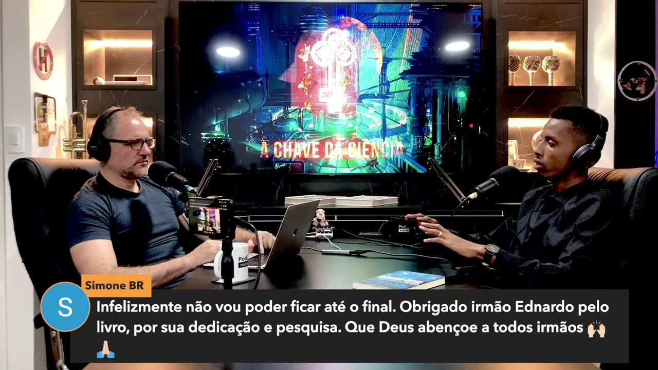 A Chave da Ciência - oiruXy8qW48 - PODCRÊ 005 LANÇAMENTO DO LIVRO COSMOLOGIA BÍBLICA