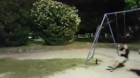 Nighttime swing lands sand fail