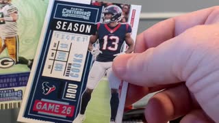 Breaking a box of 2020 Panini Contenders search for Herbert