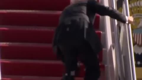 Biden and stairs | Must watch!