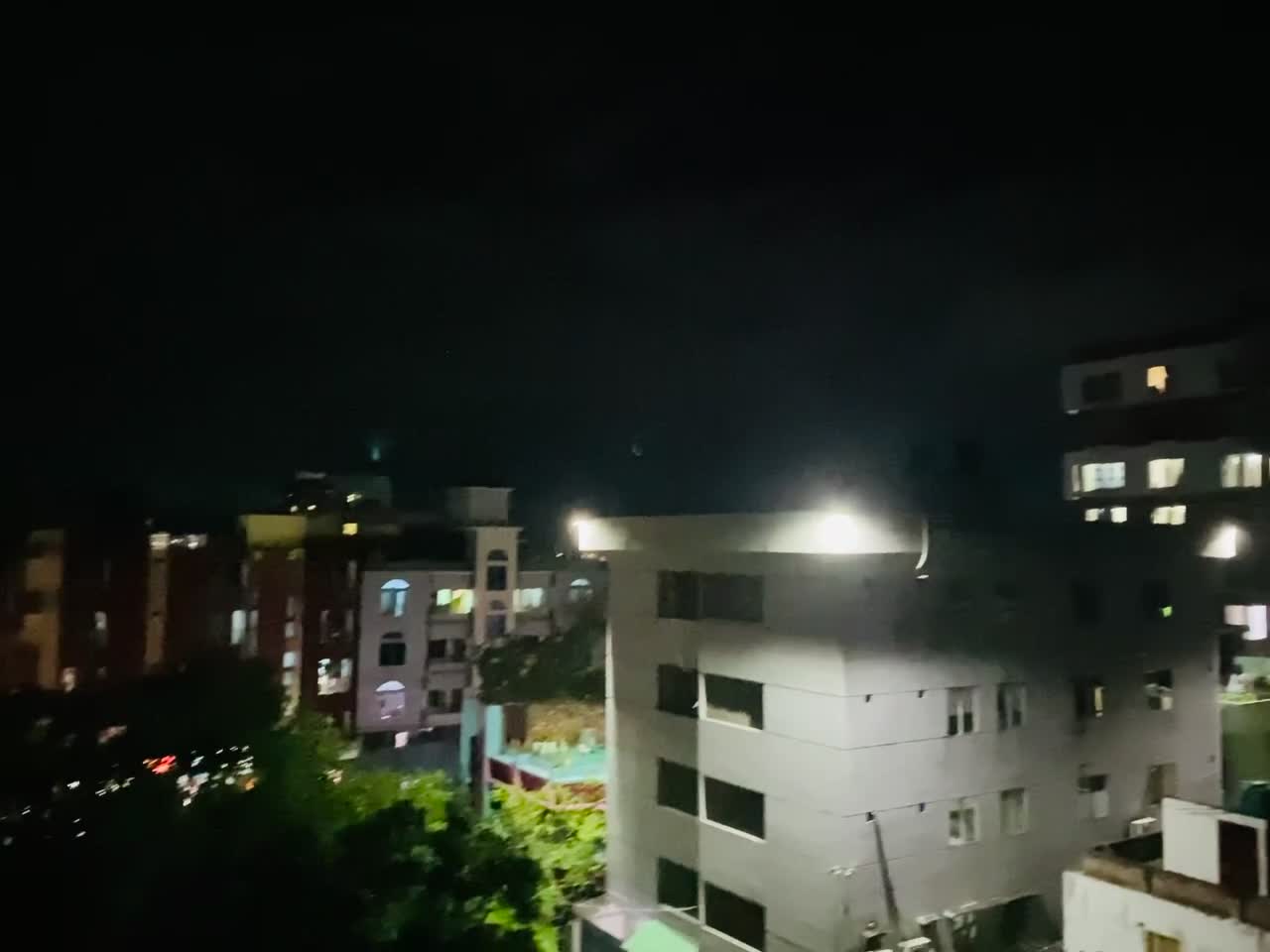 short night vlog from my rooftop