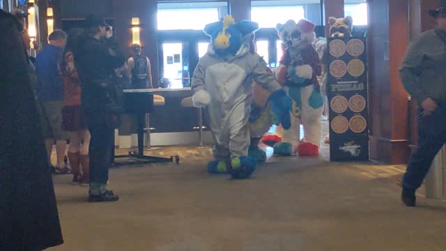 Fluffy parade
