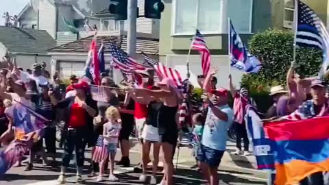 California is turning out for Trump