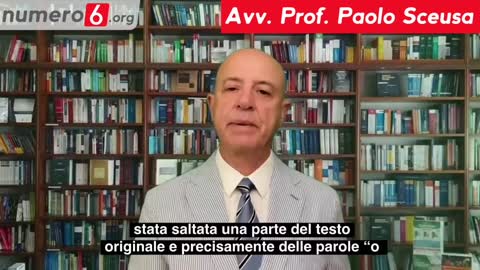 Green Pass: l'allarme di Paolo Sceusa, presidente emerito di sezione della Cassazione