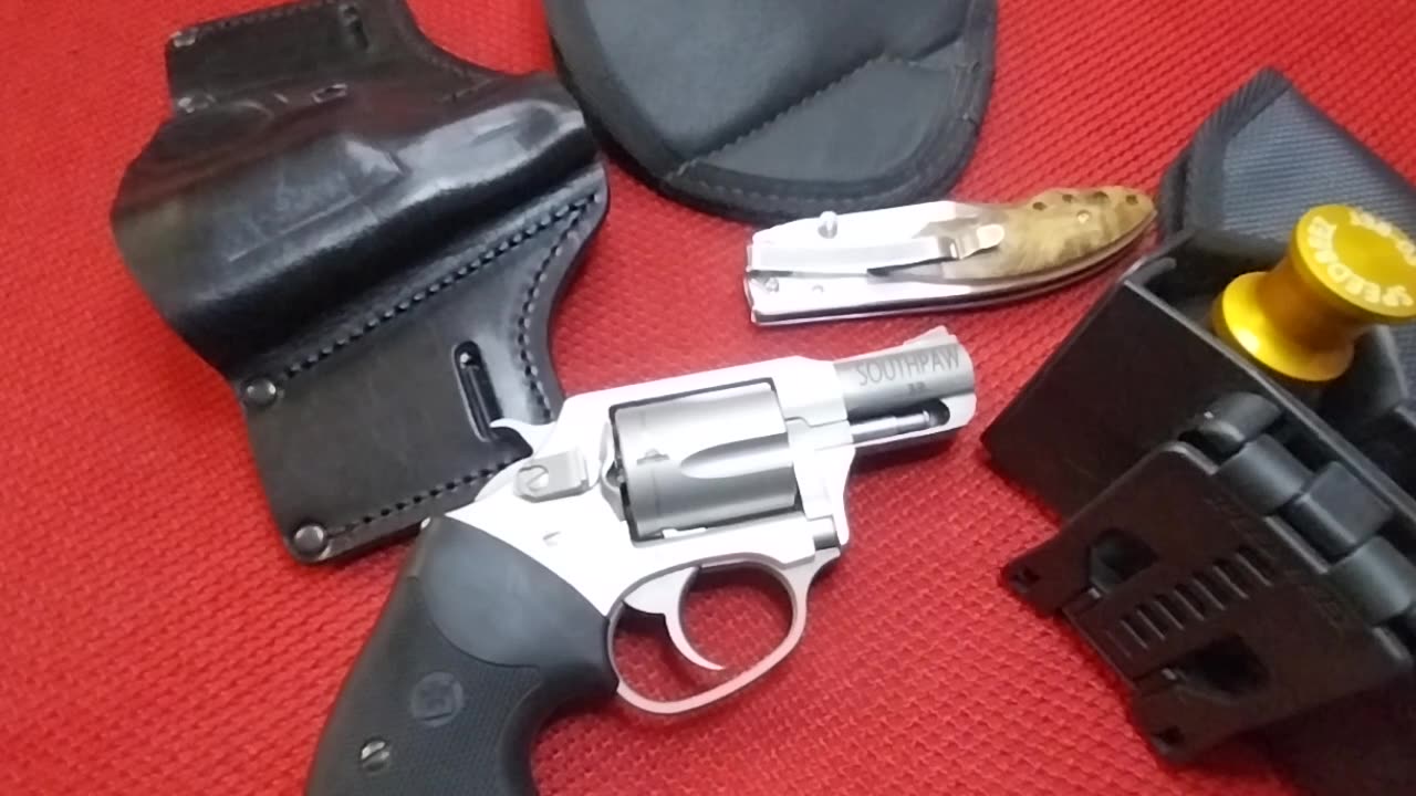 ECT/CCT/OCT/PCT Number 3: My Charter Arms Southpaw .38 Special and Sarge knife.