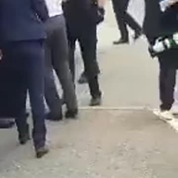 President of France Emmanuel Macron has just been slapped in public.