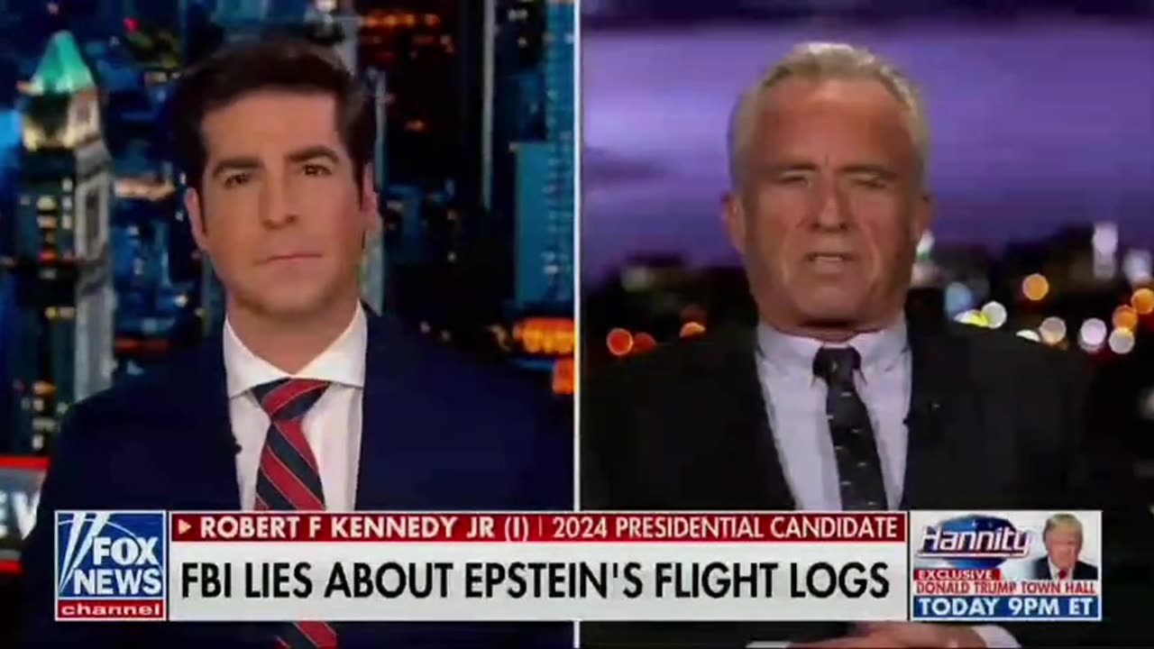 RFK Jr. Admits To Flying On Epstein's Plane More Than Once