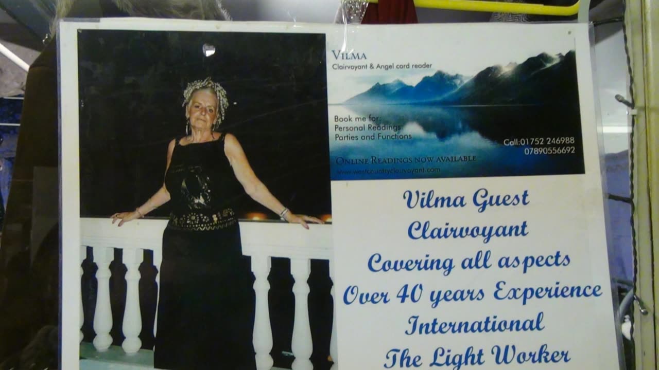 Vamp Fashion with Clairvoyants Vilma and Dale Jackson. Plymouth Barbican. 2014