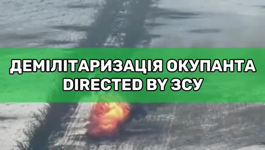Demilitarization of the occupiers (by Ukrainian Armed Forces)