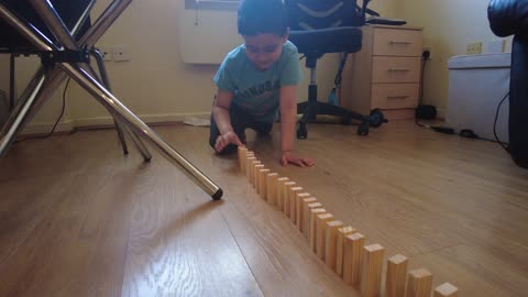 Vivaan's Wooden Tricks