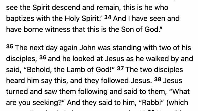 John 1.19-34 (ESV)