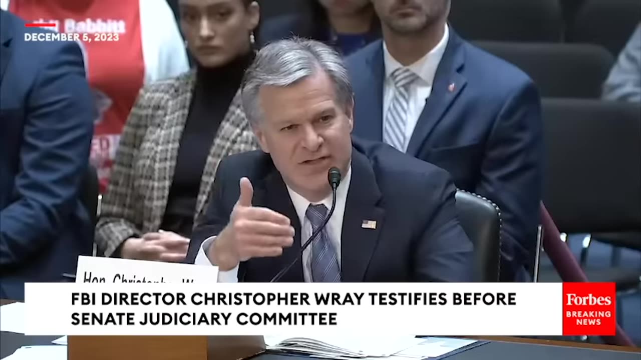 BREAKING NEWS Ted Cruz Furiously Grills FBI's Wray About Hunter Biden Probe