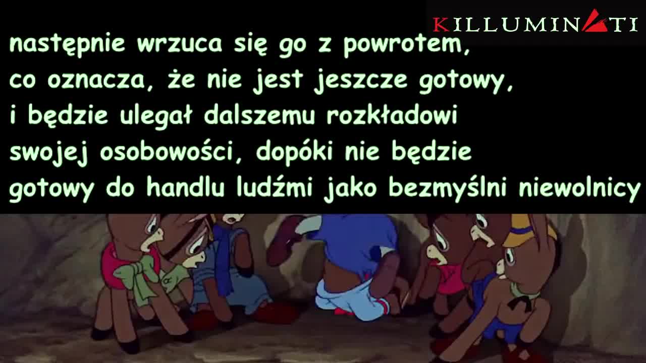 Satanizm i handel dziećmi, symbolika ukryta w kreskówkach dla dzieci.