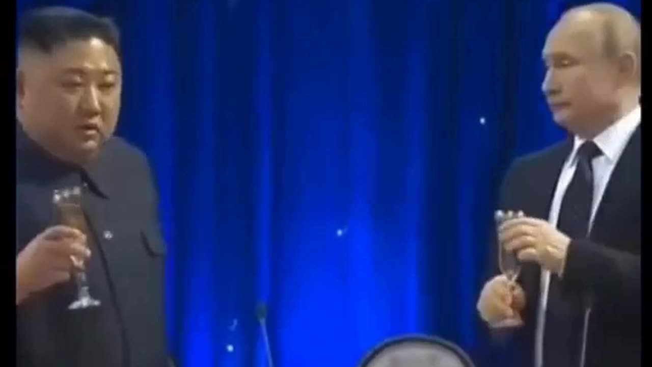 When You Forget Which Drink Had The Poison - Kim Jong Un & Vladimir Putin - Funny Video