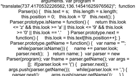 Get function parameters from a JS function which is a string