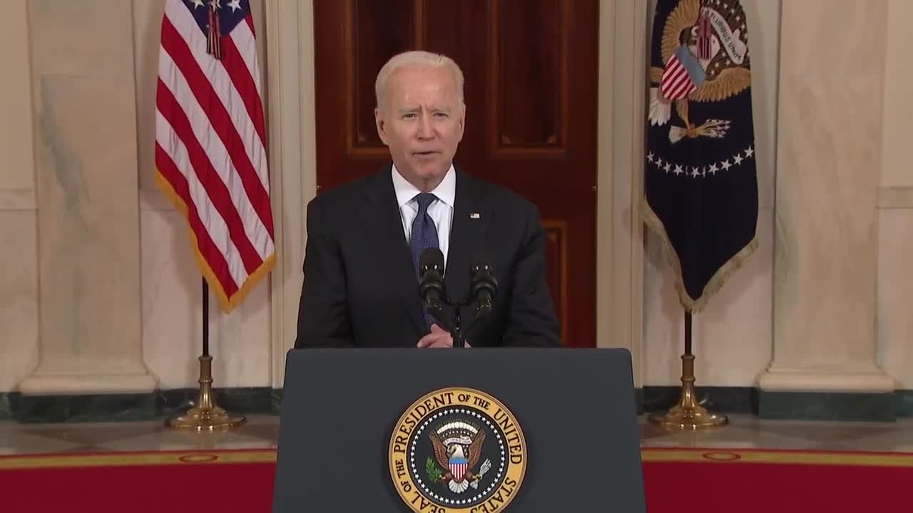 President Joe Biden on Israel and Hamas agreeing to cease fire