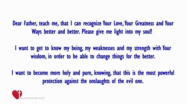 A PRAYER ❤️ IMPULSES FOR A PRAYER OF THE HEART & THE BINDING OF EVIL SPIRITS