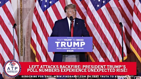 LEFT ATTACKS BACKFIRE: PRESIDENT TRUMP'S POLL NUMBERS EXPERIENCE UNEXPECTED RISE!