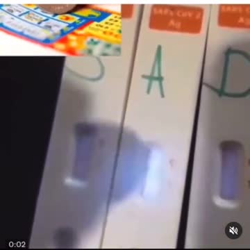 The tests in the above video showing predetermined results