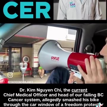 Canada’s BC Head of Medicine, Dr. Kim Nguyen Chi, assaulting a person