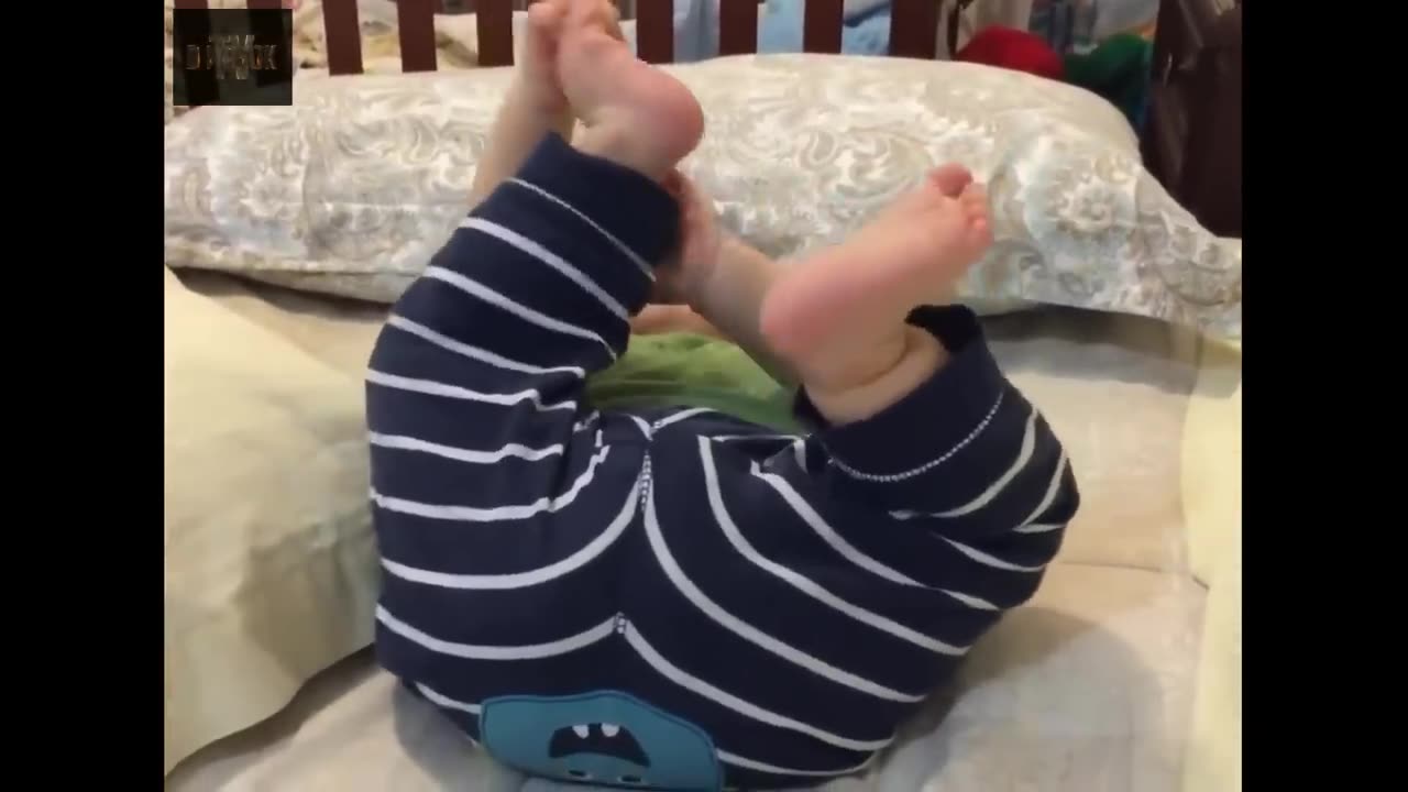 This funny video of babies laughing