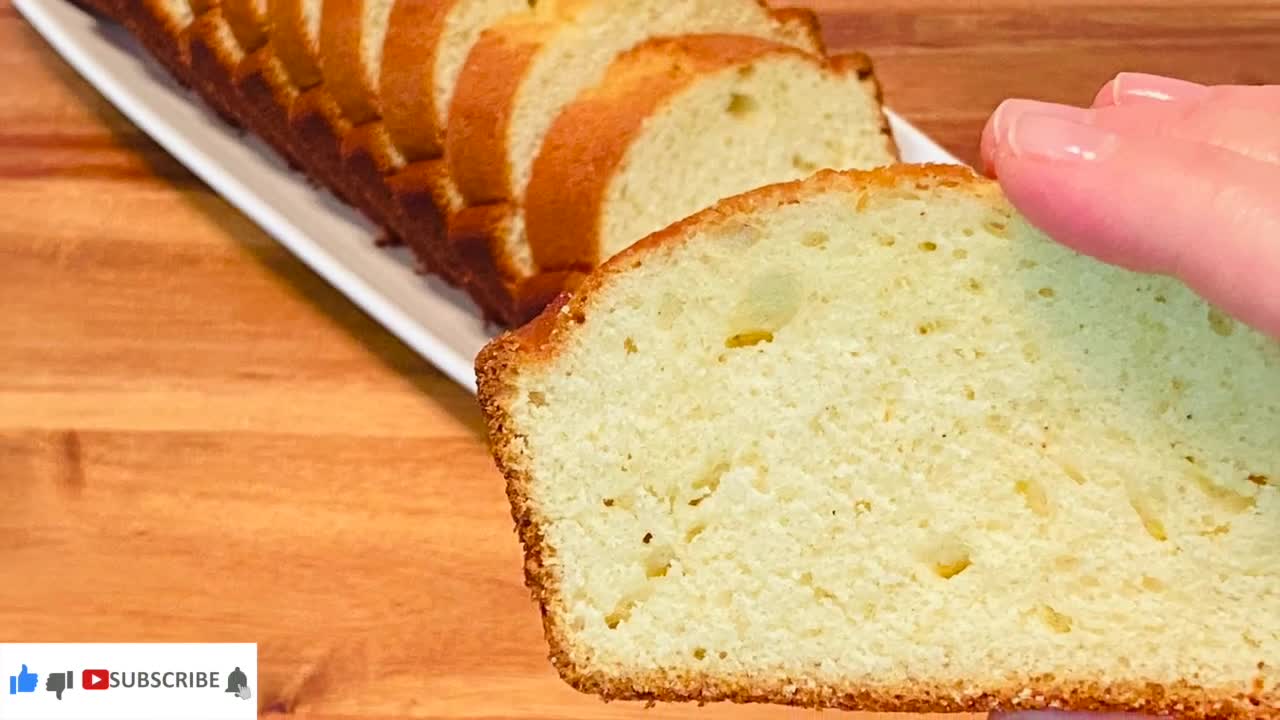 Desserts | Cookery | Perfect Pound Cake | Easy and Quick for Beginners