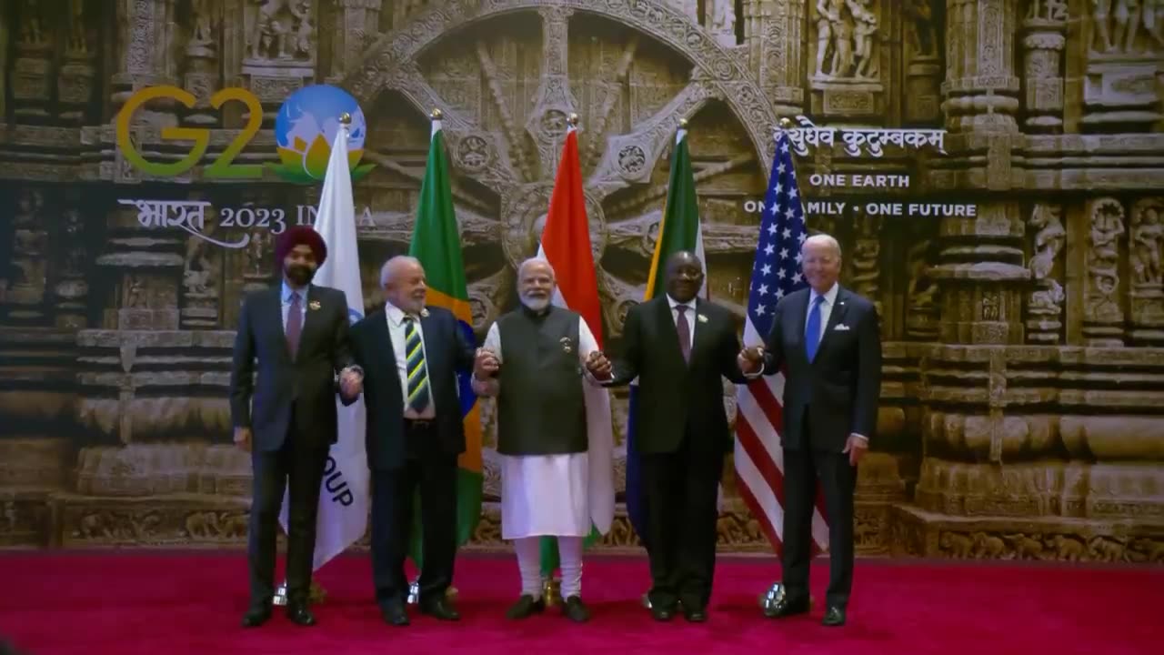 PM Modi in conversation with Presidents of the USA, Brazil, South Africa & the World Bank