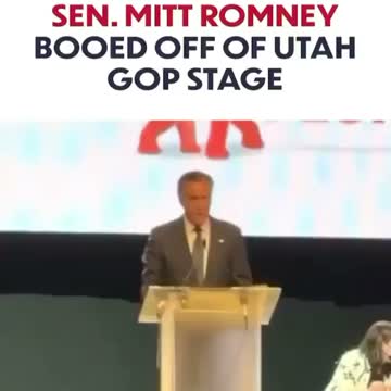 Mitt Romney gets booed at Utah GOP Convention