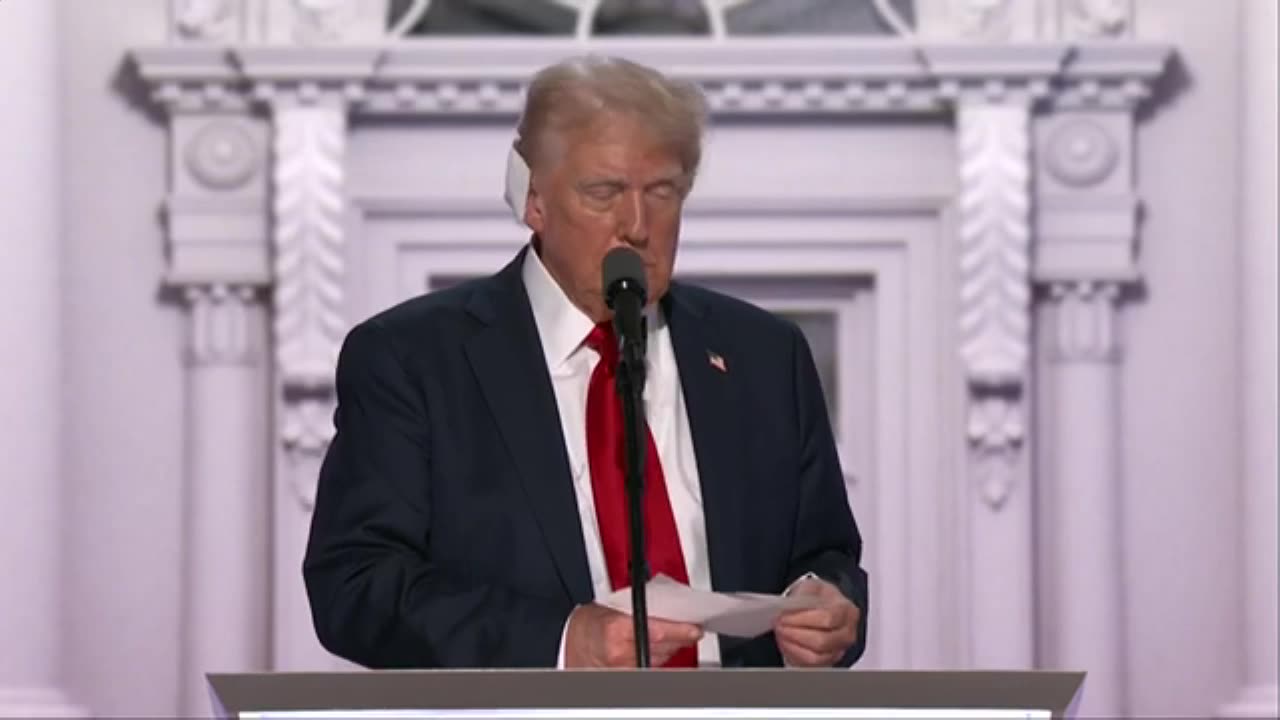 Trump speaks about assassination attempt - for first and last time