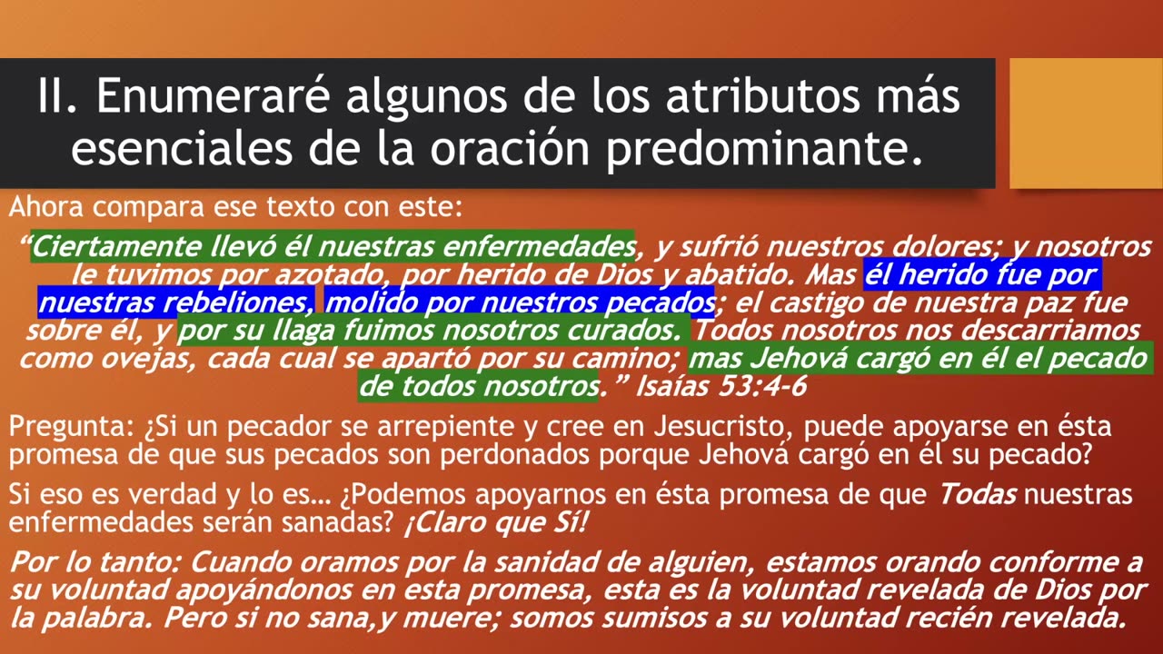 Lección 4, Parte 3:10 Atributos Esenciales de la Oración