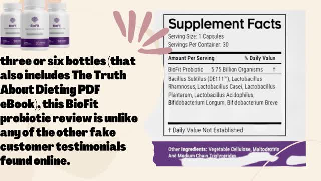 BioFit Reviews – Obvious Ripoff Hoax or Probiotic Pills That Work