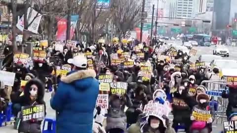 제10차 광화문 백신패스 반대집회(2.20)